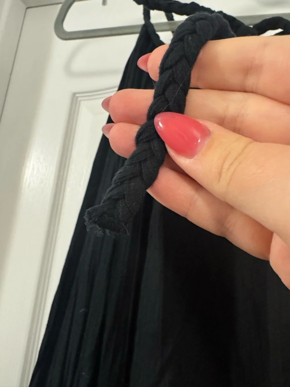 Elan Maxi Dress with Pockets - Black - Picture 8 of 13